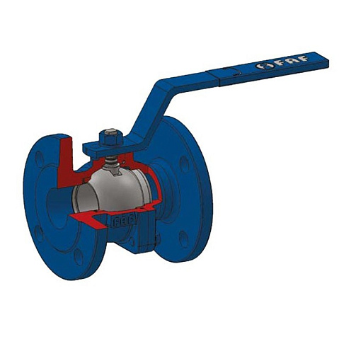 Краны шаровые полнопроходные DN 200-250 PN16 фланцевые PTFE с редуктором FAF 1100 (FAF 1220) купить в Казани | "Проконсим"