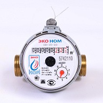 Счетчики горячей воды СВ DN 15 PN 16 до 90гр. муфтовые с обратным клапаном без МК ЭКО НОМ купить в Казани | "Проконсим"