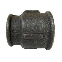  Муфта чугунная DN 20-50 PN 16 переходная Ду   Дн 25 1" Ру  соед. (212100608) со склада Проконсим в Казани