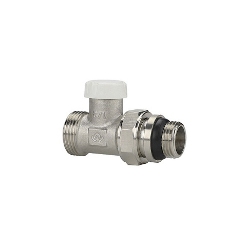 Клапан радиаторный VARMEGA VM10312 DN15x20 PN10 прямой настроечный G-1/2''х3/4'' еврокомус, с уплотнением штуцер купить в Казани | "Проконсим"