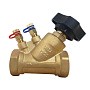 Клапан балансировочный латунный DN32 PN25 наклонный муфта-муфта Kvs 15,2 м³/ч с измерительными ниппелями GALA Тип. 1206 купить в Казани | "Проконсим"