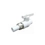 Краны шаровые ПП DN 20-32 PN 25 с односторонним разъемным соединением белые Valfex купить в Казани | "Проконсим"