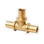 Тройник латунный для PEX-PEX труб 32-32-32 PN 16  под надвижную гильзу  MVI SF.440.07 купить в Казани | "Проконсим"