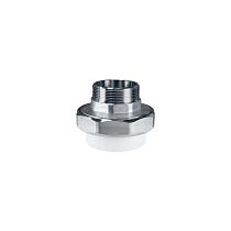 Муфты ПП DN 75-110 PN 25 разъёмные с наружной резьбой белые Valfex купить в Казани | "Проконсим"