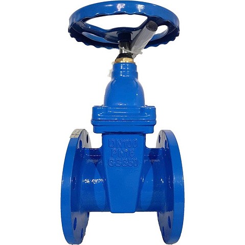 Задвижка чугунная 30ч39р DN 100 PN 10(16) с обрезиненным клином EPDM до 120гр. фланцевый ручной СИБЗТА купить в Казани | "Проконсим" (930130203)