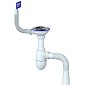 Сифон для мойки Unicorn В425, 40х50 гибкий отвод, 3 1/2'' х40 чаша из нержавеющей стали, прямоугольный перелив купить в Казани | "Проконсим"