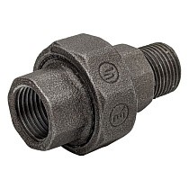  Американка чугунная DN 15-25 PN 16 муфта-штуцер с конусным уплотнением Fittex Plus Ду   Дн 25 1" Ру  соед. (215500110) со склада Проконсим в Казани