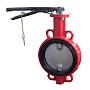 Затвор дисковый поворотный DN 150 PN 16 межфланцевый с диском из нержавеющей стали уплотнение-EPDM ручной Seagull купить в Казани | "Проконсим"