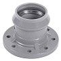 Патрубок раструбный НПВХ SDR26 DN 110 с фланцем DN 100 PN 10 Хемкор купить в Казани | "Проконсим"