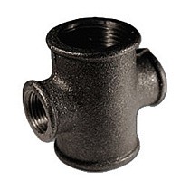  Крестовина чугунная DN 20-50 PN 16 переходный Ду   Дн 20 3/4" Ру  соед. (214100108) со склада Проконсим в Казани