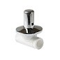 Вентиль ПП 20 PN 25 с хромированным маховиком белый Pro Aqua PA43008 купить в Казани | "Проконсим"