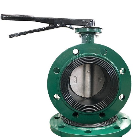 Затвор дисковый поворотный DN 65 PN 16 фланцевый с диском из нержавеющей стали уплотнение-EPDM ручной GALA Тип.2123-G купить в Казани | "Проконсим"
