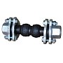 Компенсатор EPDM DN 25 PN 16 (10/15) муфтовый 1'' L= 128мм GALA