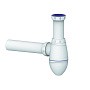Сифон для умывальника Unicorn А410, 40х40 прямой отвод, 1 1/2'' х40 преходник 40х32 купить в Казани | "Проконсим"