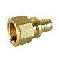 Муфта латунная для PEX труб 16-3/4'' PN 16 S-2,2мм переходная под надвижную гильзу Valfex VF.402.AF купить в Казани | "Проконсим"