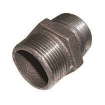  Ниппель чугунный DN 15-50 PN 16 штуцер-штуцер Ду   Дн 50 2" Ру  соед. (215100010) со склада Проконсим в Казани