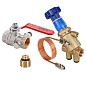 Комплект автоматической балансировки MVI BLN.DP3.04, DN 15 PN 25 (Регулятор перепада давления BL.510 +кран шаровой с дренажем и воздухоотводчиком BV.630 +переходник BL.901.02) купить в Казани | "Проконсим"