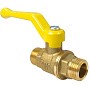 Краны латунные шаровые газовые 11Б27фтМ DN 15-20 PN 40 рычаг штуцер-штуцер Valfex.270.LR3 купить в Казани | "Проконсим"