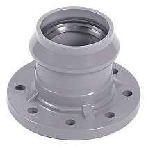 Патрубки НПВХ раструбные SDR26 DN 110-400 PN 10 с фланцем Хемкор купить в Казани | "Проконсим"