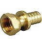 Муфта латунная для PEX труб 20-1/2'' PN 10 под надвижную гильзу ONE PLUS купить в Казани | "Проконсим"
