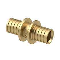 Муфты латунные для PEX-PEX труб DN 16-40 PN 16 под надвижную гильзу РосТурПласт купить в Казани | "Проконсим"