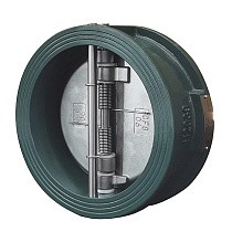 Клапаны обратные DN 40-600 PN 16 чугунные 2-створчатые межфланцевые до 120гр. GALA Тип. 5306H купить в Казани | "Проконсим"