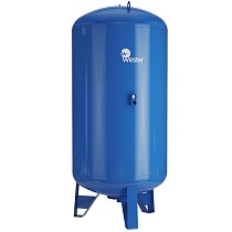 Гидроаккумуляторы для водоснабжения DN 50-80 PN 25 вертикальные голубые WESTER купить в Казани | "Проконсим"