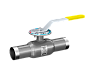 Кран стальной шаровой цельносварной LD Regula, DN 80 PN 25, 280мм, стандартнопроходной, приварной с ручкой