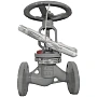 Клапан запорный (вентиль) 15с65нж DN 15 PN 16 130мм фланцевый класс A до 450гр. СибЗТА купить в Казани | "Проконсим"