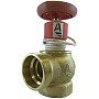 Клапан пожарный латунный КПЛМ DN 50 PN 16 угловой 90гр. муфта-штуцер с датчиком ДППК 20,5 Апогей купить в Казани | "Проконсим"