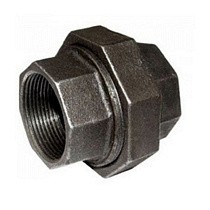 Акция! Американка чугунная DN 15-25 PN 16 прямая муфта-муфта Ду   Дн 25 1" Ру  соед. (215500030) со склада Проконсим в Казани