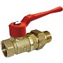 Краны латунные шаровые 11Б27п1 DN 25-32 PN 40 рычаг американка БАЗ А.А31.1 купить в Казани | "Проконсим"