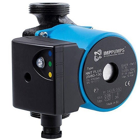 Насос циркуляционный с мокрым ротором IMP PUMPS NMT PLUS c электронным управлением, резьбовой купить в Казани | "Проконсим" Насос циркуляционный с мокрым ротором IMP PUMPS NMT PLUS c электронным управлением, резьбовой купить в Казани | "Проконсим"