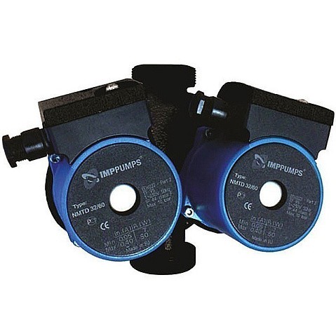 Насос циркуляционный с мокрым ротором NMTD PLUS 32/90-180 100Вт 1х220В сдвоенный с электронным упр. резьбовой PN10 110C IMP PUMPS купить в Казани | "Проконсим"