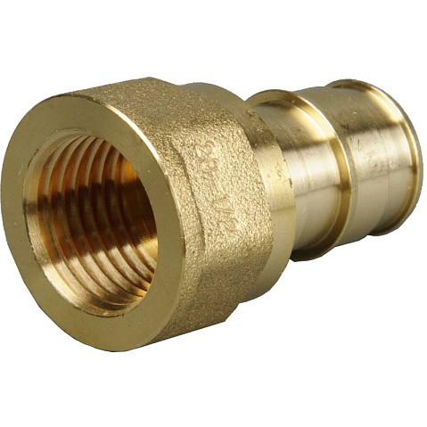 Муфта латунная для PEX труб 20-3/4'' PN 10 OP под надвижную гильзу с внутренней резьбой ONE PLUS купить в Казани | "Проконсим"