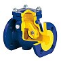 Клапан обратный створчатый чугунный DN 100 PN 16 фланцевый до 300гр. Zetkama zCHE.302A100C01 купить в Казани | "Проконсим"