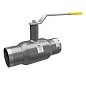Кран стальной шаровой цельносварной LD КШ.Ц.П.125.025, DN 125 PN 25, 360мм, полнопроходной, приварной с ручкой купить в Казани | "Проконсим"