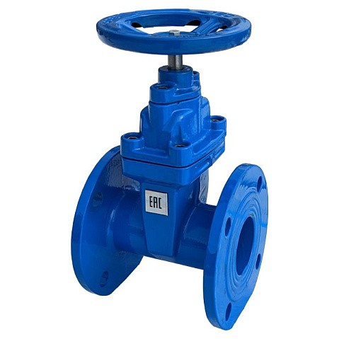 Задвижка чугунная 30ч39р DN 350 PN 10(16) с обрезиненным клином EPDM до 120гр. КНР купить в Казани | "Проконсим" (101469034)