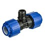 Тройник компрессионный PN 16 для ПЭ DN 20-1/2'' обжимное-штуцер купить в Казани | "Проконсим"