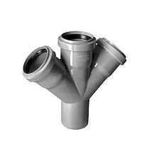 Крестовина двухплоскостная Valfex DN-110x110x50 правостороний купить в Казани | "Проконсим"