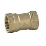 Клапан латунный обратный пружинный DN 32 PN 16 муфтовый латунный шток