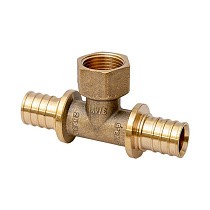 Тройники латунные для PEX-PEX труб DN 16-25 PN 16 под надвижную гильзу MVI SF.642 купить в Казани | "Проконсим"