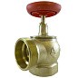 Клапан пожарный латунный КПЛМ DN65 PN16 угловой 90гр. муфта-штуцер с удлиненным шпинделем Апогей купить в Казани | "Проконсим"