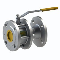 Кран стальной шаровой разборный BREEZE 11с41п, DN 50 PN 16, 180мм, полнопроходной, фланцевый с ручкой купить в Казани | "Проконсим"