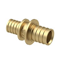 Муфты латунные для PEX-PEX труб DN 20-40 PN 16 переходные под надвижную гильзу РосТурПласт купить в Казани | "Проконсим"