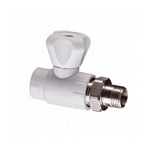 Кран шаровой для радиатора прямой VALFEX 25 PN 25 G-1/2'' купить в Казани | "Проконсим"
