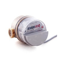 Счетчики горячей воды DN 15-20 PN 16 до 90гр. с обратным клапаном и импульсным выходом муфтовые Пульсар купить в Казани | "Проконсим"