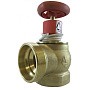 Клапан пожарный латунный КПЛМ DN 65 PN 16 угловой 90гр. муфта-штуцер с датчиком ДППК 23 Апогей купить в Казани | "Проконсим"