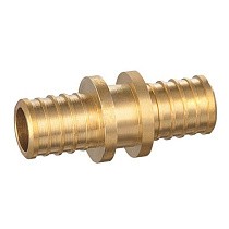 Муфта латунная для PEX-PEX DN 25-25 под надвижную гильзу PLP купить в Казани | "Проконсим"