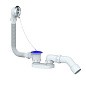 Сифон для ванны Unicorn S11, 40х50 отвод 45гр., 1 1/2'' х40 чаша из нержавеющей стали, круглый перелив купить в Казани | "Проконсим"